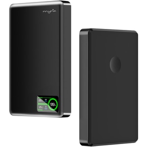 Baterie externa MYRIA MY9220BK, 10000 mAh, USB-C, magnetic, negru Baterie externa MYRIA MY9220BK, 10000 mAh, USB-C, magnetic, negru