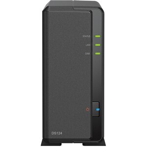 Network Attached Storage SYNOLOGY DS124, Realtek RTD1619B, 1.7GHz, 1GB, 1-Bays, negru Network Attached Storage SYNOLOGY DS124, Realtek RTD1619B, 1.7GHz, 1GB, 1-Bays, negru