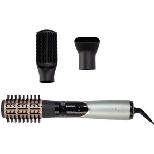 Perie rotativa REMINGTON Botanicals AS5860, 800W, 2 viteze, 2 trepte temperatura, Invelis Ceramic, verde fosforescent Perie rotativa REMINGTON Botanicals AS5860, 800W, 2 viteze, 2 trepte temperatura, Invelis Ceramic, verde fosforescent