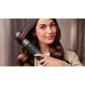 Perie rotativa PHILIPS Seria 700 BHA715/00, 1000W, 2 viteze, 3 trepte temperatura, Invelis ceramic, antracit-roz Perie rotativa PHILIPS Seria 700 BHA715/00, 1000W, 2 viteze, 3 trepte temperatura, Invelis ceramic, antracit-roz