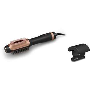 Perie cu aer cald ROWENTA Reverso 2in1 CF9840F0, 1200W, 2 viteze, 2 trepte temperatura, Invelis ceramic, negru Perie cu aer cald ROWENTA Reverso 2in1 CF9840F0, 1200W, 2 viteze, 2 trepte temperatura, Invelis ceramic, negru
