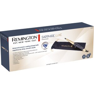 Ondulator REMINGTON Sapphire Luxe CI5805, 200 grade, invelis ceramic, albastru Ondulator REMINGTON Sapphire Luxe CI5805, 200 grade, invelis ceramic, albastru