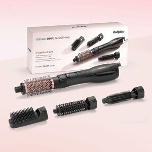 Perie cu aer cald BABYLISS AS122E Smooth Finish, 1200W, 3 trepte de temperatura, invelis ceramic, negru Perie cu aer cald BABYLISS AS122E Smooth Finish, 1200W, 3 trepte de temperatura, invelis ceramic, negru