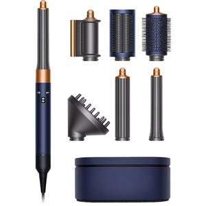 Ondulator Multistyler Dyson HS05 Airwrap Complete Long Volumise, 90 grade, invelis ceramic, albastru de Prusia-cupru Ondulator Multistyler Dyson HS05 Airwrap Complete Long Volumise, 90 grade, invelis ceramic, albastru de Prusia-cupru