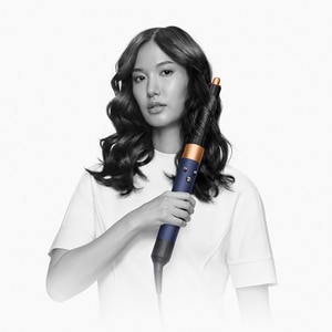 Ondulator Multistyler Dyson HS05 Airwrap Complete Long Volumise, 90 grade, invelis ceramic, albastru de Prusia-cupru Ondulator Multistyler Dyson HS05 Airwrap Complete Long Volumise, 90 grade, invelis ceramic, albastru de Prusia-cupru