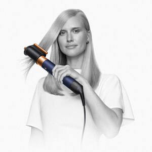 Ondulator Multistyler Dyson HS05 Airwrap Complete Long Volumise, 90 grade, invelis ceramic, albastru de Prusia-cupru Ondulator Multistyler Dyson HS05 Airwrap Complete Long Volumise, 90 grade, invelis ceramic, albastru de Prusia-cupru