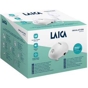 Aparat aerosoli compact LAICA NE3004, 8ml, alb Aparat aerosoli compact LAICA NE3004, 8ml, alb