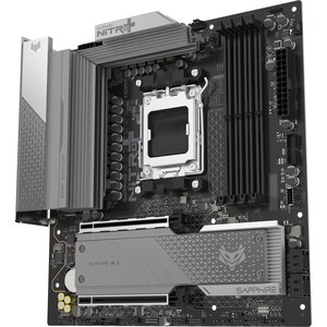 Placa de baza SAPPHIRE NITRO+ B850M WIFI, Socket AM5, mATX, Wi-Fi Placa de baza SAPPHIRE NITRO+ B850M WIFI, Socket AM5, mATX, Wi-Fi