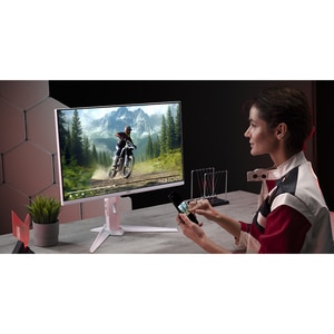 Monitor LED IPS ACER Nitro GA271UP, 27", QHD, 180Hz, AMD FreeSync, HDR10, boxe, alb Monitor LED IPS ACER Nitro GA271UP, 27", QHD, 180Hz, AMD FreeSync, HDR10, boxe, alb