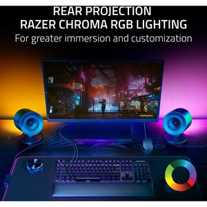 Boxe RAZER Nommo V2 Pro, 2.1, Bluetooth, Wireless Control Pod, negru Boxe RAZER Nommo V2 Pro, 2.1, Bluetooth, Wireless Control Pod, negru