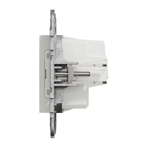 Priza SCHNEIDER Noua Unica NU503718Z, 2P+E 16A, IP20, Obturatoare, Suport fixare si gheare, alb Priza SCHNEIDER Noua Unica NU503718Z, 2P+E 16A, IP20, Obturatoare, Suport fixare si gheare, alb