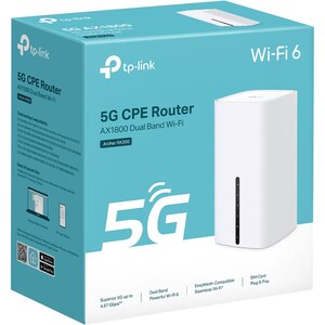 Router Wireless Gigabit TP-LINK ARCHER NX200 5G AX1800, Dual Band 574 + 1201 Mbps, 5G/LTE, alb Router Wireless Gigabit TP-LINK ARCHER NX200 5G AX1800, Dual Band 574 + 1201 Mbps, 5G/LTE, alb