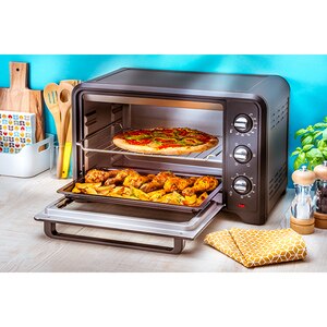 Cuptor electric TEFAL Optimo OF444834, 19l, 1380W, 6 programe de gatit, negru Cuptor electric TEFAL Optimo OF444834, 19l, 1380W, 6 programe de gatit, negru