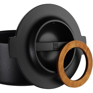 Cratita FISKARS Norden 1026566, 6l, 23cm, fonta, negru Cratita FISKARS Norden 1026566, 6l, 23cm, fonta, negru