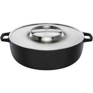 Cratita FISKARS Norden 1066430, 3l, 22cm, fonta, argintiu Cratita FISKARS Norden 1066430, 3l, 22cm, fonta, argintiu