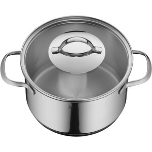 Set vase WMF Provence 721556380, 5 piese, 16-24cm, 1.7-5.7l, inox, argintiu Set vase WMF Provence 721556380, 5 piese, 16-24cm, 1.7-5.7l, inox, argintiu