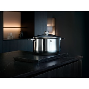 Set vase WMF Diadem Plus 733556040, 5 piese, 16-24cm, 1.5-6.5l, inox argintiu Set vase WMF Diadem Plus 733556040, 5 piese, 16-24cm, 1.5-6.5l, inox argintiu