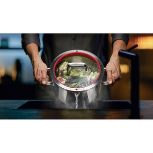 Set vase WMF Function 760556380, 5 piese, 16-24cm, 1.4-5.7l, inox, argintiu Set vase WMF Function 760556380, 5 piese, 16-24cm, 1.4-5.7l, inox, argintiu