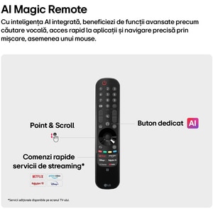 Televizor OLED Evo Smart LG 55G62LW, Ultra HD 4K, HDR, 138 cm Televizor OLED Evo Smart LG 55G62LW, Ultra HD 4K, HDR, 138 cm