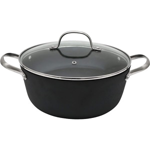 Cratita MYRIA MC4028, 3l, 24 cm, fonta, negru Cratita MYRIA MC4028, 3l, 24 cm, fonta, negru