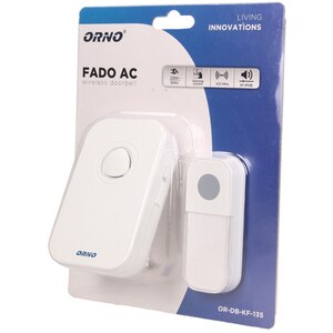 Sonerie Wireless ORNO OR-DB-KF-135,80m, alb Sonerie Wireless ORNO OR-DB-KF-135,80m, alb