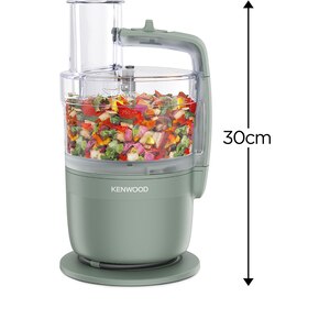 Robot de bucatarie KENWOOD MultiPro Go MultiPro Go FDP23.140GR, vas 1.3l, 650W, 2 trepte viteza, verde Robot de bucatarie KENWOOD MultiPro Go MultiPro Go FDP23.140GR, vas 1.3l, 650W, 2 trepte viteza, verde