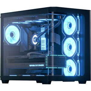 Carcasa AEROCOOL P500C V1, USB 3.0, Fara sursa, Iluminare ARGB, negru Carcasa AEROCOOL P500C V1, USB 3.0, Fara sursa, Iluminare ARGB, negru