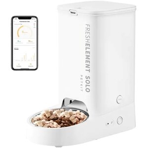Hranitor automat animale de companie PETKIT Fresh Element Solo, Smart, 3 l, alb Hranitor automat animale de companie PETKIT Fresh Element Solo, Smart, 3 l, alb