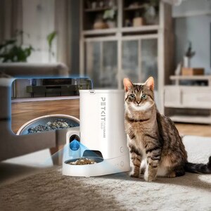 Hranitor automat animale de companie PETKIT Yumshare Solo, Camera Full HD, 3 l, alb Hranitor automat animale de companie PETKIT Yumshare Solo, Camera Full HD, 3 l, alb