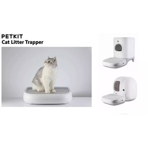 Cutie colectare nisip litiera PETKIT, plastic, 50 x 41.5 x 13.5 cm, alb Cutie colectare nisip litiera PETKIT, plastic, 50 x 41.5 x 13.5 cm, alb