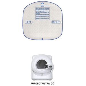 Covoras litiera PETKIT Purobot Ultra, microfibra, 45 x 44 x 7 cm, gri Covoras litiera PETKIT Purobot Ultra, microfibra, 45 x 44 x 7 cm, gri