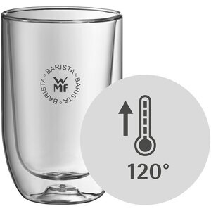 Set pahare WMF Barista Latte Macchiato, 2 piese, 280 ml, sticla Set pahare WMF Barista Latte Macchiato, 2 piese, 280 ml, sticla