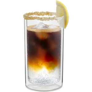 Set pahare DELONGHI Cold Brew, 2 piese, 300 ml, sticla Set pahare DELONGHI Cold Brew, 2 piese, 300 ml, sticla