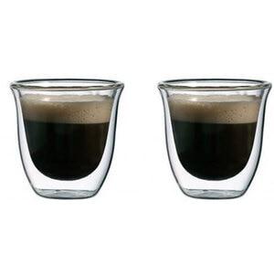 Set pahare espresso DEL CAFFE, 2 piese, 80 ml, sticla Set pahare espresso DEL CAFFE, 2 piese, 80 ml, sticla