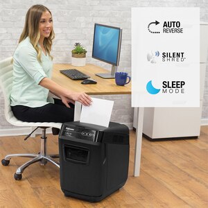 Distrugator documente automat FELLOWES 200M, 200 coli, 32l, Micro-Cut, negru Distrugator documente automat FELLOWES 200M, 200 coli, 32l, Micro-Cut, negru
