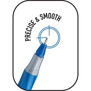 Set 20 pixuri fara mecanism BIC Round Stic, 0.5 mm, albastru Set 20 pixuri fara mecanism BIC Round Stic, 0.5 mm, albastru