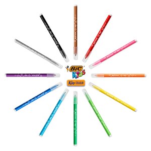 Set instrumente colorat BIC Kids Activity Case, set 64 Set instrumente colorat BIC Kids Activity Case, set 64