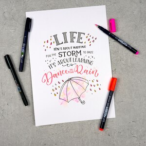 Set marker TOMBOW Lettering, 0.4-0.8 mm, 12 culori Set marker TOMBOW Lettering, 0.4-0.8 mm, 12 culori