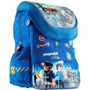Ghiozdan ASTRA Playmobil PL11, albastru Ghiozdan ASTRA Playmobil PL11, albastru