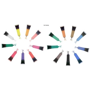 Set acrilice NASSAU Fine Art, 36 ml, 18 culori Set acrilice NASSAU Fine Art, 36 ml, 18 culori