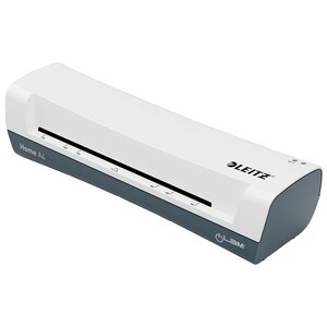 Laminator LEITZ iLam Home, A4, kit folii laminare inclus, alb Laminator LEITZ iLam Home, A4, kit folii laminare inclus, alb
