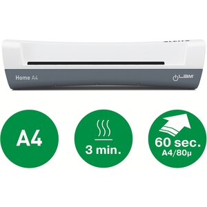 Set laminator LEITZ CRAFT iLAM Home, A4, Alb Set laminator LEITZ CRAFT iLAM Home, A4, Alb
