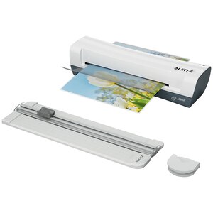 Set laminator LEITZ CRAFT iLAM Home, A4, Alb Set laminator LEITZ CRAFT iLAM Home, A4, Alb
