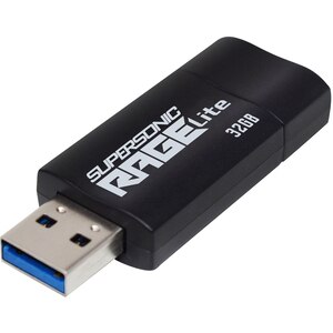 Memorie USB PATRIOT Supersonic Rage Lite, 32GB, USB 3.2 Gen 1, negru Memorie USB PATRIOT Supersonic Rage Lite, 32GB, USB 3.2 Gen 1, negru