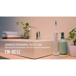 Periuta de dinti electrica PANASONIC EW-DC12-W503, 31.000 miscari/min, 3 programe, 1 capat, alb Periuta de dinti electrica PANASONIC EW-DC12-W503, 31.000 miscari/min, 3 programe, 1 capat, alb