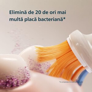 Set 2 Periute de dinti electrice PHILIPS Sonicare Diamond Clean HX9914/69, 62000 miscari/min, Curatare 3D, 4 programe, 2 capete, alb/negru Set 2 Periute de dinti electrice PHILIPS Sonicare Diamond Clean HX9914/69, 62000 miscari/min, Curatare 3D, 4 programe, 2 capete, alb/negru