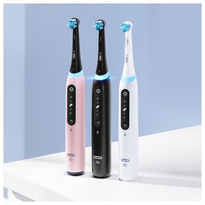 Periuta de dinti electrica ORAL-B iO5, Bluetooth, 40000 miscari/min, Curatare 3D, 5 programe, 1 capat, roz Periuta de dinti electrica ORAL-B iO5, Bluetooth, 40000 miscari/min, Curatare 3D, 5 programe, 1 capat, roz