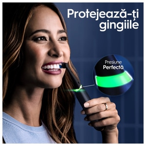 Periuta de dinti electrica ORAL-B iO9, Bluetooth, Curatare 3D, 7 programe, 1 capat, negru Periuta de dinti electrica ORAL-B iO9, Bluetooth, Curatare 3D, 7 programe, 1 capat, negru