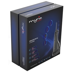 Irigator bucal MYRIA MY4848BK, 5 capete, 220ml, negru Irigator bucal MYRIA MY4848BK, 5 capete, 220ml, negru