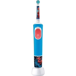 Periuta de dinti electrica copii ORAL-B Pro Kids Spiderman, 7600 miscari/min, Curatare 2D, 2 programe, 1 capat, albastru Periuta de dinti electrica copii ORAL-B Pro Kids Spiderman, 7600 miscari/min, Curatare 2D, 2 programe, 1 capat, albastru